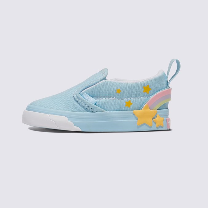 Tênis Slip-On V Star Mesh Blue Multi Infantil