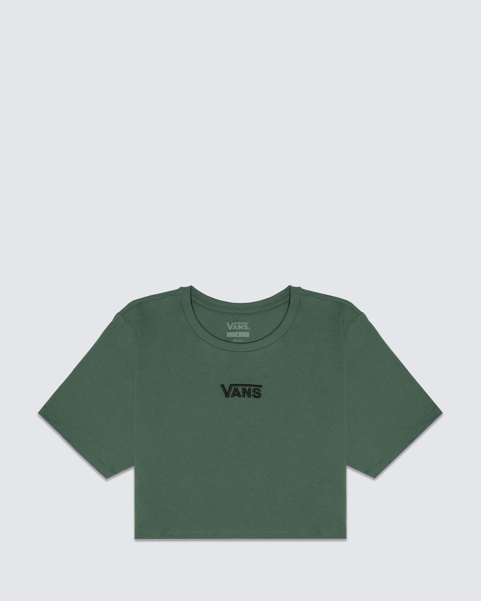 Camiseta Flying V Crew Crop SS II Dark Forest | Vans