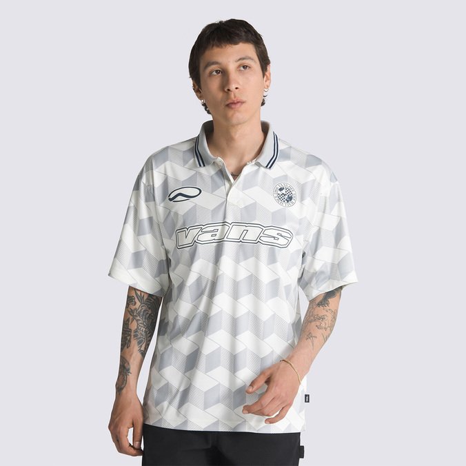 Camisa Rigsby Soccer SS Polo Marshmallow