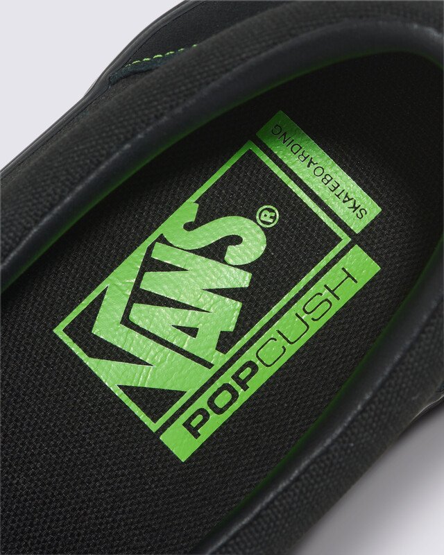 Tênis Skate Slip-On Neon Black Green