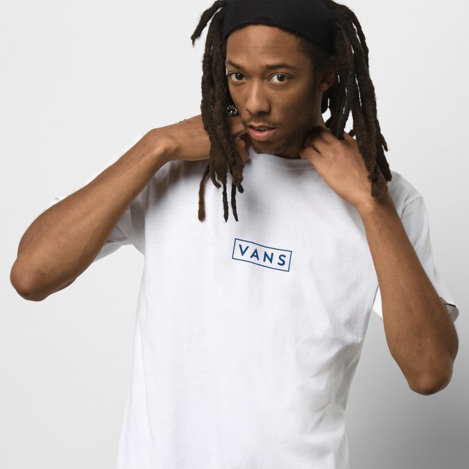 Camiseta Classic Easy Box White True Blue