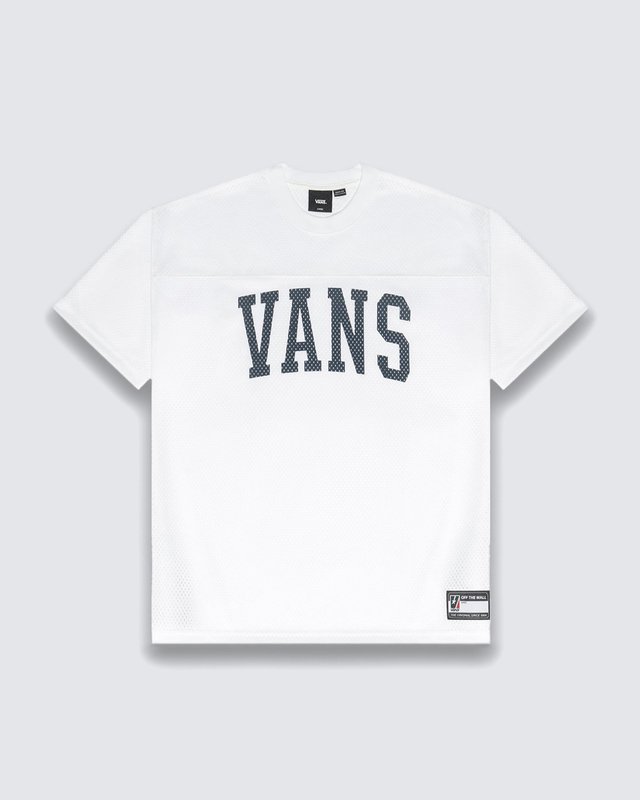 Camiseta Vans Arched Football Jersey SS White