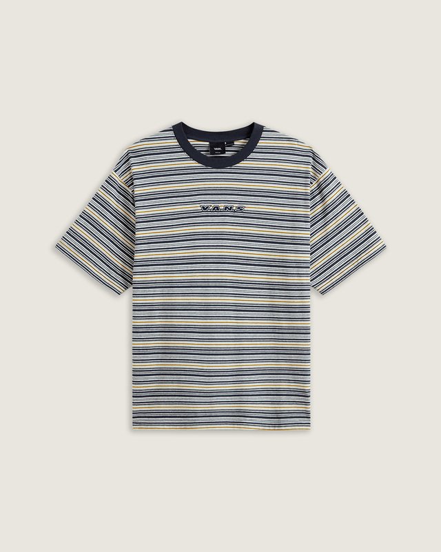 Camisa Ss Cameron Stripe Knit Marshmallow