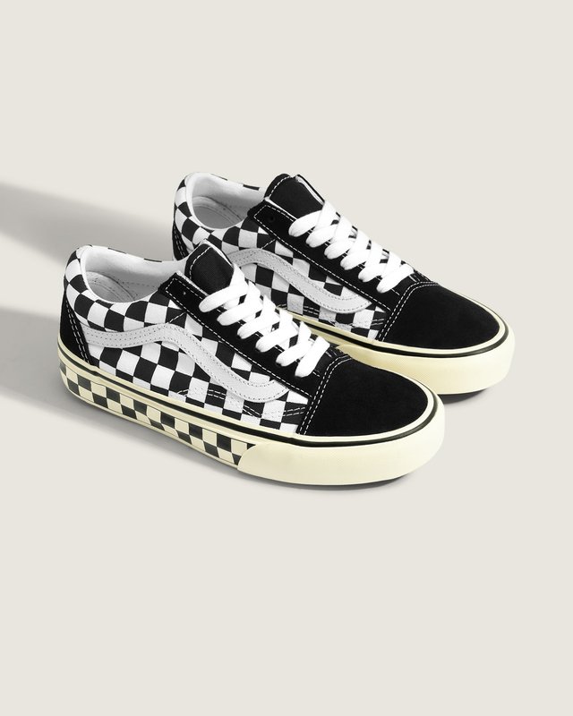 Tênis Old Skool Festival Checkerboard Black Marshmallow