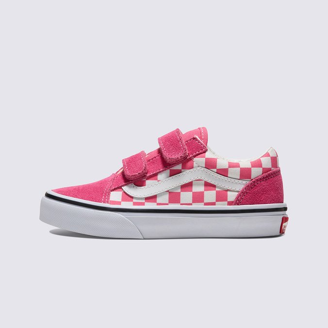 Tênis Old Skool Checkerboard Honeysuckle Infantil