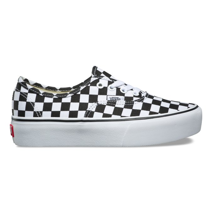 Tênis Authentic Platform 2.0 Checkerboard True White