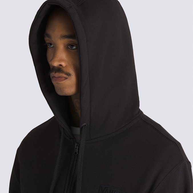 Moletom Core Basic FZ Black
