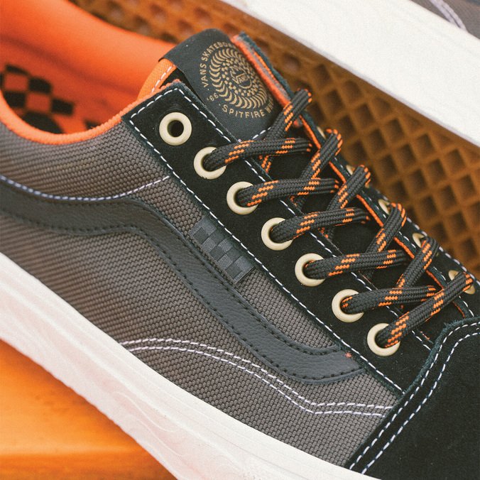 Tênis Skate Old Skool Spitfire Black Flame