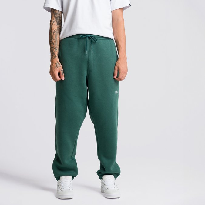 Calça Core Basic Fleece Pant Bistro Green White