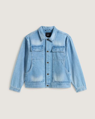 Jaqueta Lx Mcavoy Trucker Light Stonewash Denim | Vans