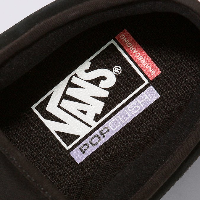 Tênis Skate Chukka Low Sidestripe Black White