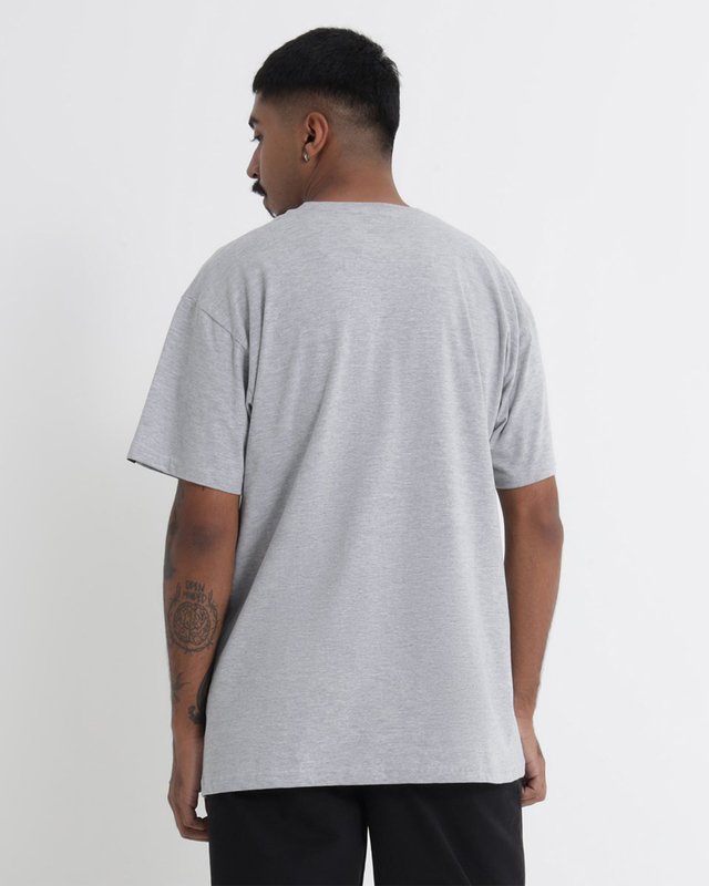 Camiseta Core Basics Athletic Heather Black