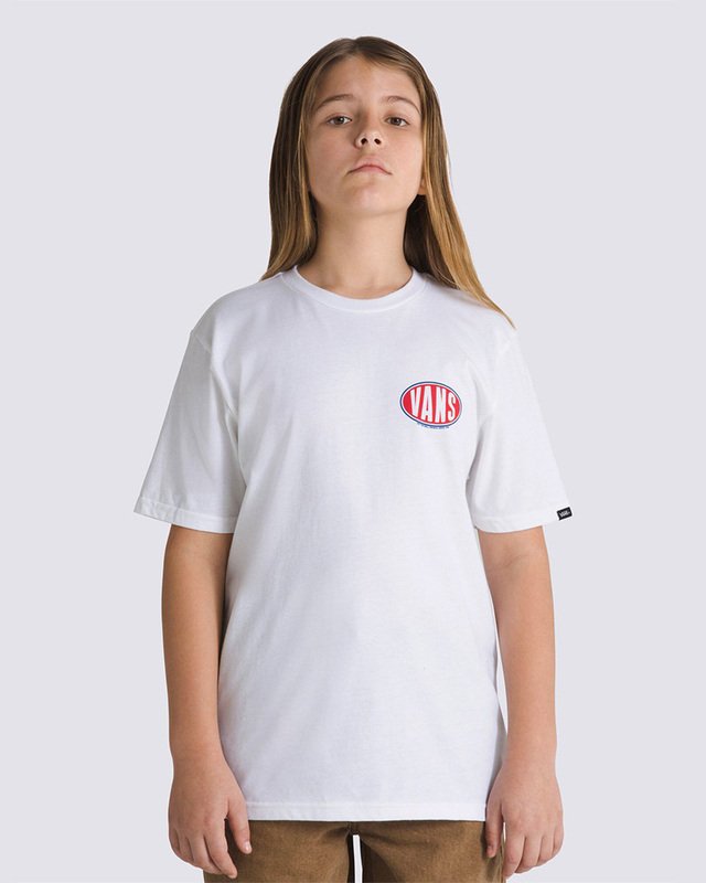 Camiseta Spray On SS White Infantil