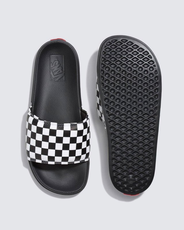 Chinelo Slide-On True White Black