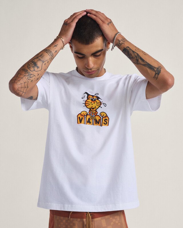 Camiseta Ss Waffles The Dog White | Vans
