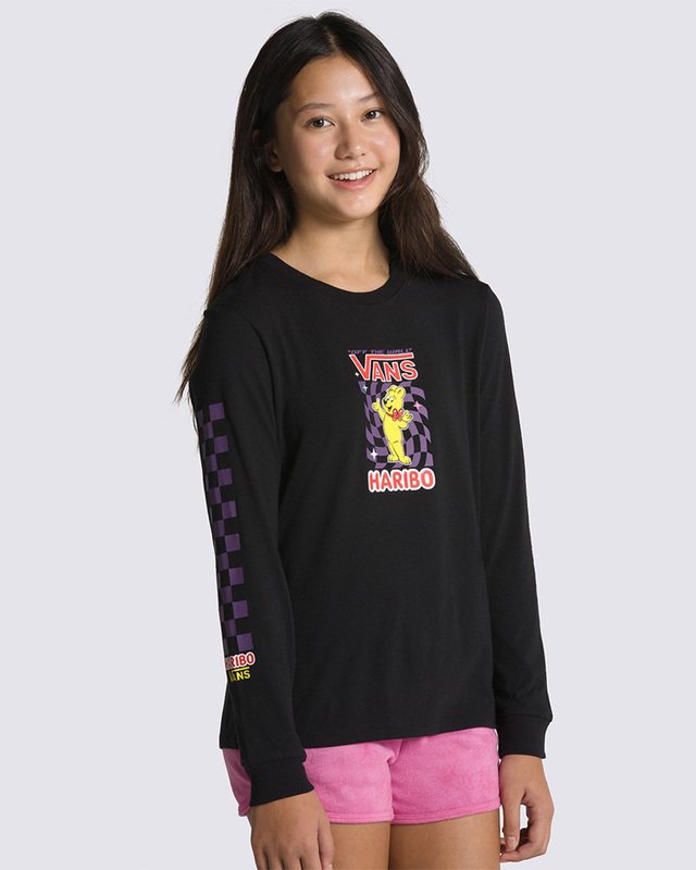 Camiseta Ls Haribo Black Infantil