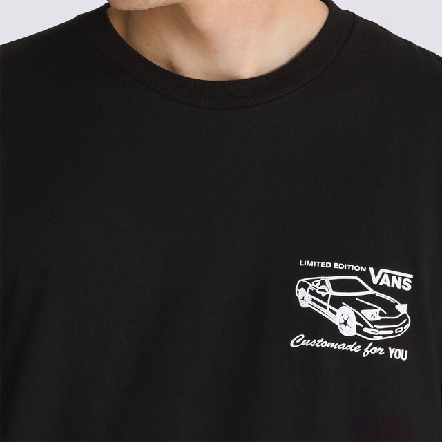 Camiseta Vans Motors Ss Warm Weather Black