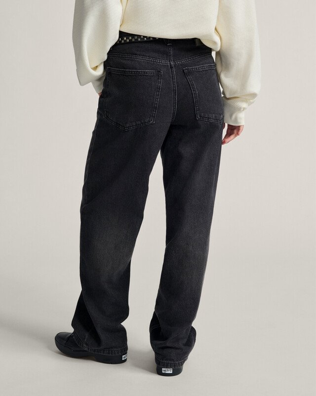 Calça Sirelle 5 Pocket Puddles Black Hylane