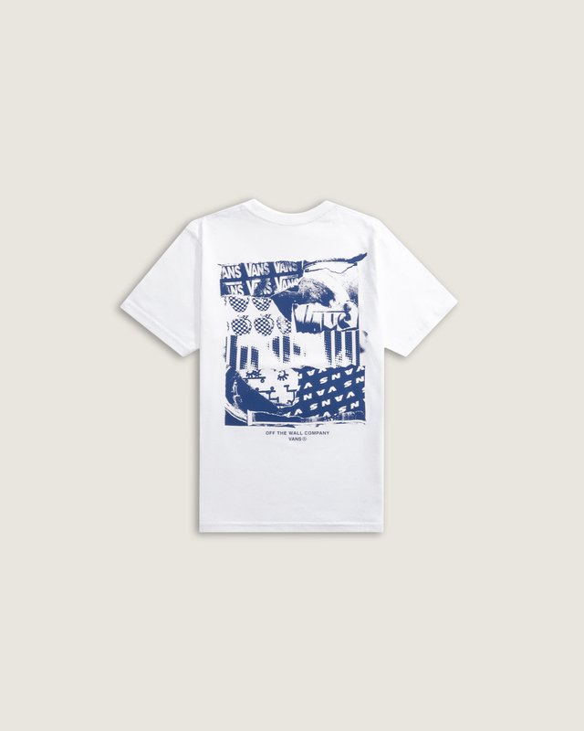 Camiseta Manga Curta Make A Mark White Infantil