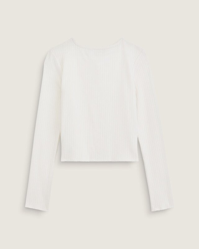 Cardigan Button Up Elevation Marshmallow