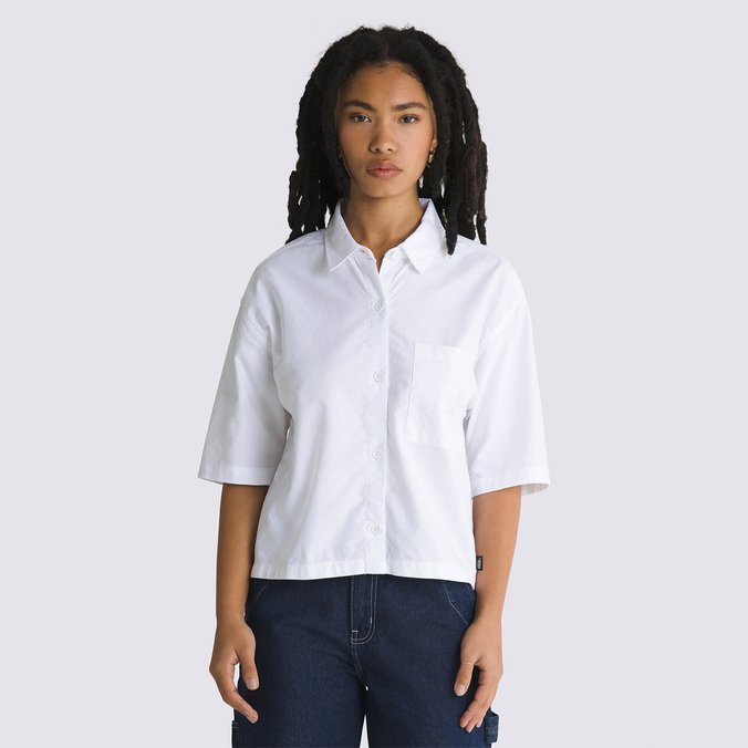 Camisa Mcmillan Top Seasonal Hero: Knu Skool White