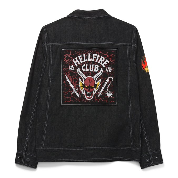 某メーカー JEAN CLUB HELLFIRE JAQUETA VANS Vans | THINGS STRANGER X ジャケット・アウター