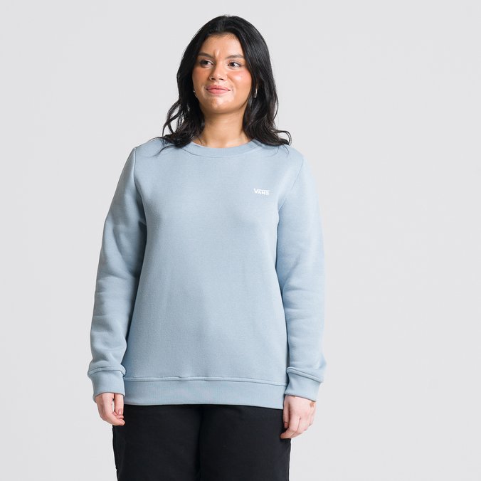 Moletom Flying V Classic Crew Dusty Blue