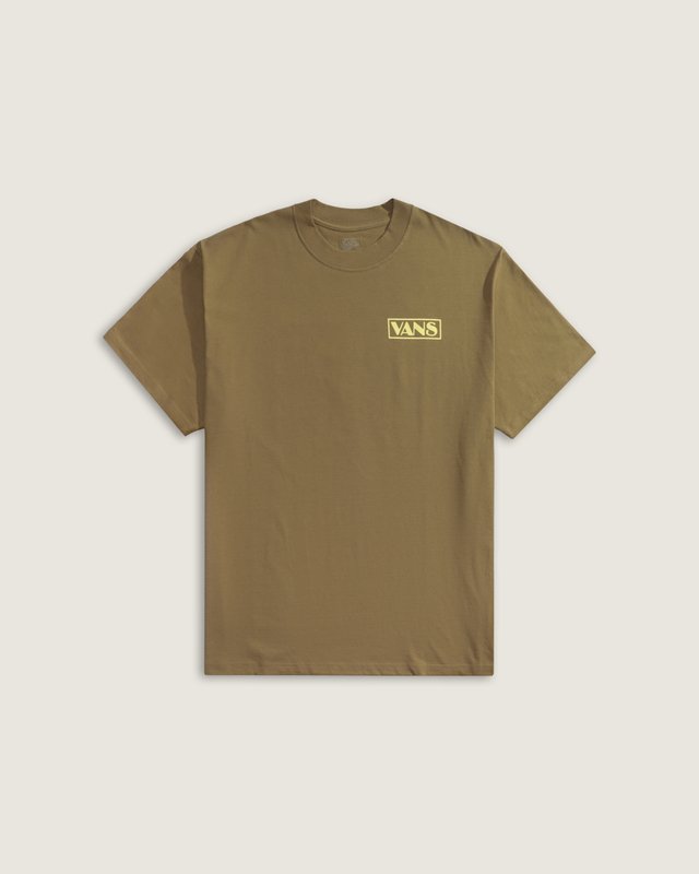 Camiseta Manga Curta Trip Out 66 Olive Brown