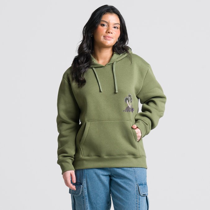 Moletom Dazed Strange Bff Hoodie Olivine