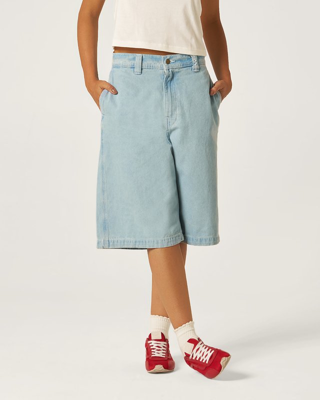 Bermuda Authentic Chino Baggy Denim Light Stonewash