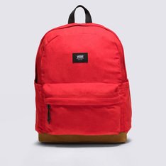 A Mochila Racing Red está pronta para sua próxima aventura. A mochila clássica apresenta um design multifuncional com dois bolsos e um bolso organizador frontal, bolso interno que comporta notebook de 15'' e um bolso lateral para garrafa de água. O modelo na cor vermelha, traz parte inferior em camurça contrastante e os detalhes tradicionais, como a etiqueta tecida Vans, agregam ainda mais estilo para este design icônico. A equipe da Vans estabeleceu metas ambiciosas de sustentabilidade. Grandes ou pequenos, todos os esforços resultam em mudanças positivas. Para ganhar o logotipo do globo Checkerboard, pelo menos 30% do produto deve ser feito de um ou uma combinação de materiais reciclados, renováveis ??e/ou regenerativos. Para saber mais sobre a Vans® e sua jornada em direção a materiais sustentáveis, acesse www.vans.com.br/sustentabilidade.
