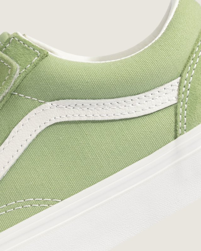 Tênis Old Skool Suede Canvas Sageleaf Green White