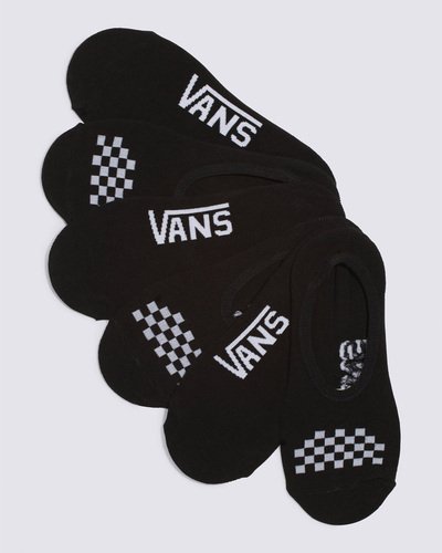 Combine os seus tênis Vans com o pack de meias que carrega o Lifestyle Vans por onde for. Pack com três pares que traz estilo para todos os seus clássicos Vans. A Meia Classic Canoodle 36/39 Black-White agrega estilo para todas as ocasiões. O pack possui três pares de meias soquetes em tecido estilo sapatilhas clássicas pretas. Traz assinatura Vans em “Drop V” estampada na sola e estampa em checkerboard no peito de pé. Os modelos vestem da numeração 36 ao 39.