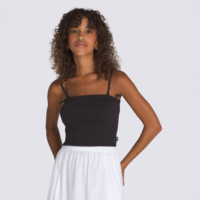 Camiseta Drew Rib Tube Top Black