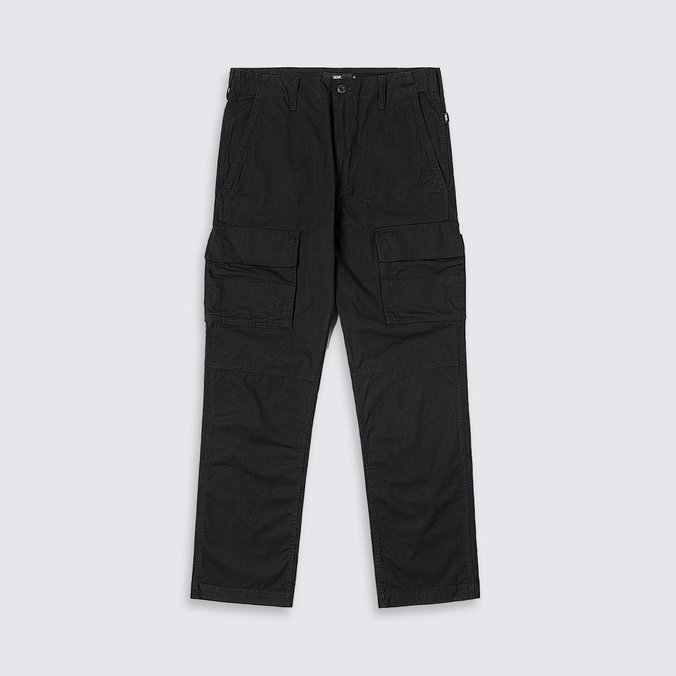Calça Fatigue Cargo Loose Tapered Ripstop Black