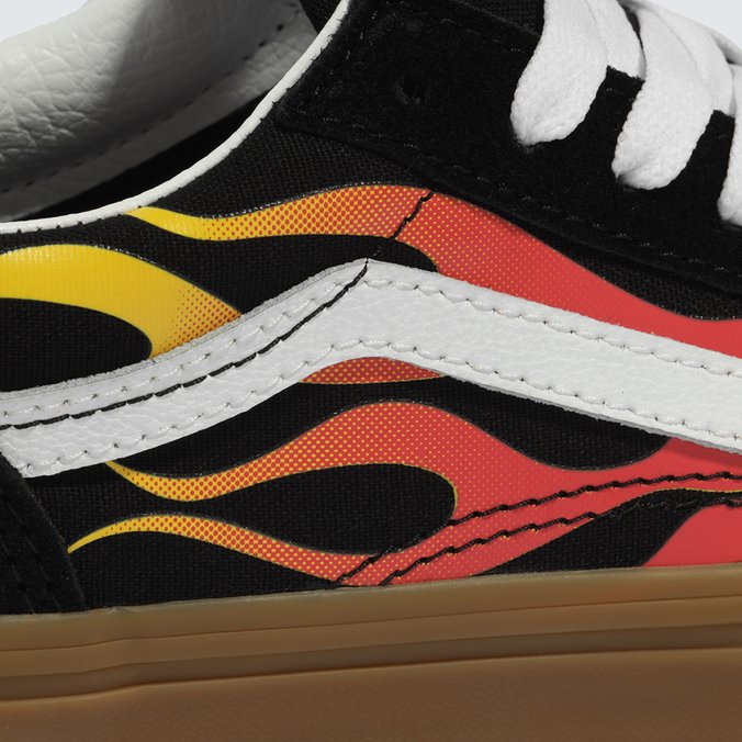 Tênis Old Skool Flame Black Gum Infantil