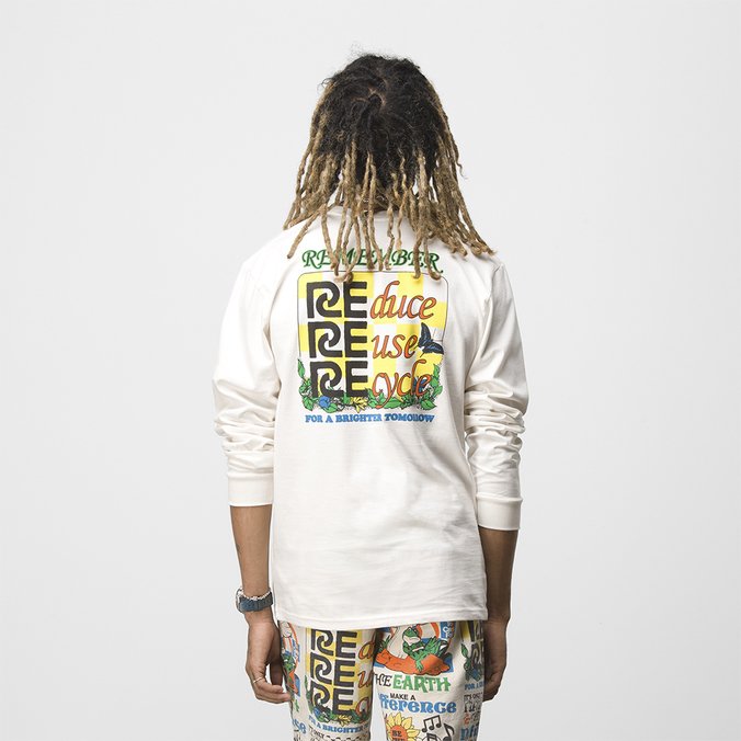 CAMISETA LS VANS X ECO POSITIVITY NATURAL