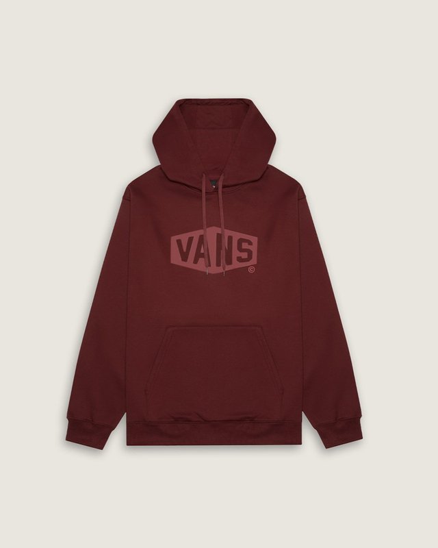 Moletom Hex Logo Pullover Bordeaux