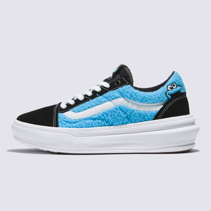 Tênis Old Skool Overt Comfycush Vila Sésamo Blue Black