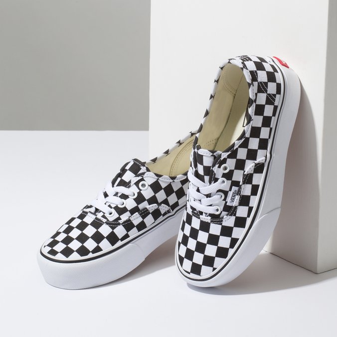 Tênis Authentic Platform 2.0 Checkerboard True White