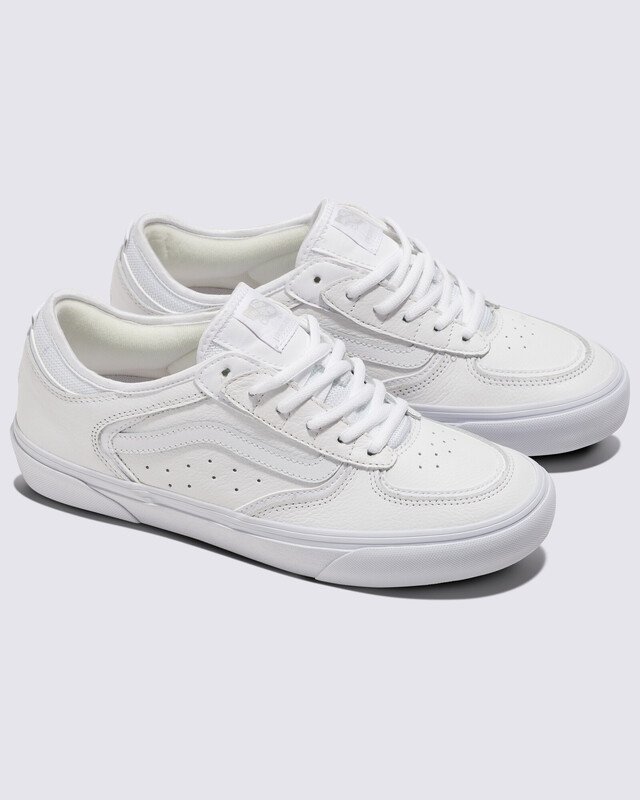Tênis Skate Rowley Leather White White
