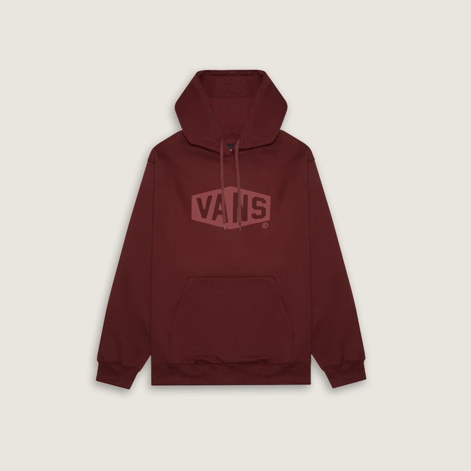 Moletom Hex Logo Pullover Bordeaux