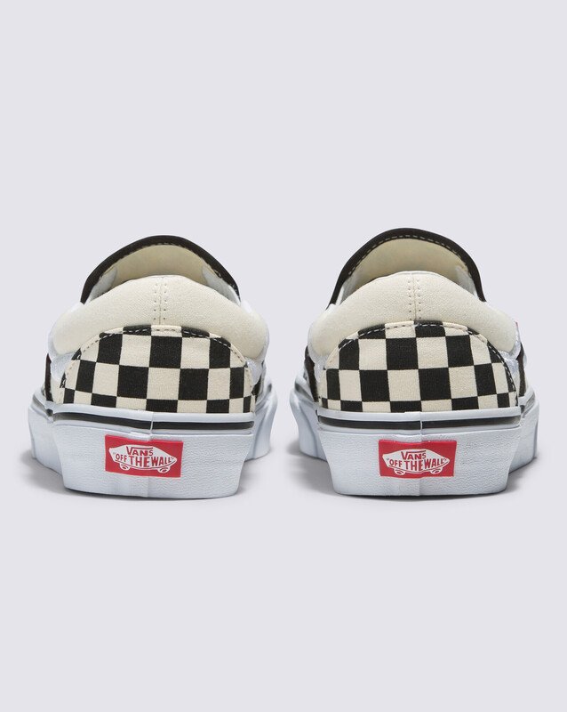 Tênis Slip-On Sidestripe Black Checkerboard