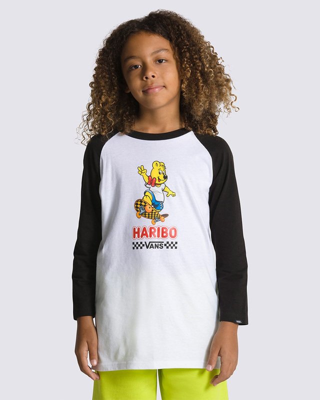 Camiseta Ls Infantil Haribo White Black