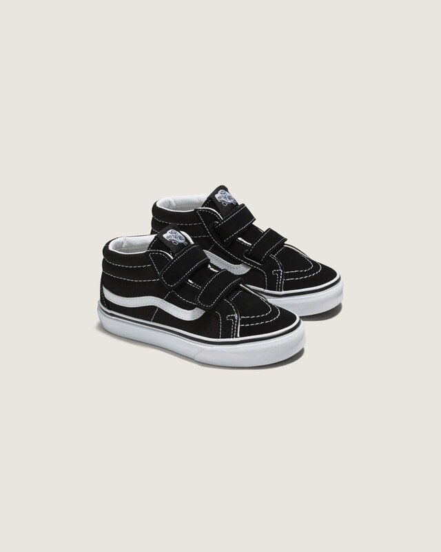 Tênis Sk8-Mid New Black True White Infantil