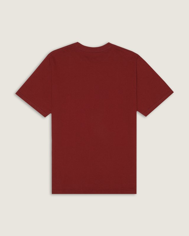 Camiseta Raised Up Ss Bordeaux