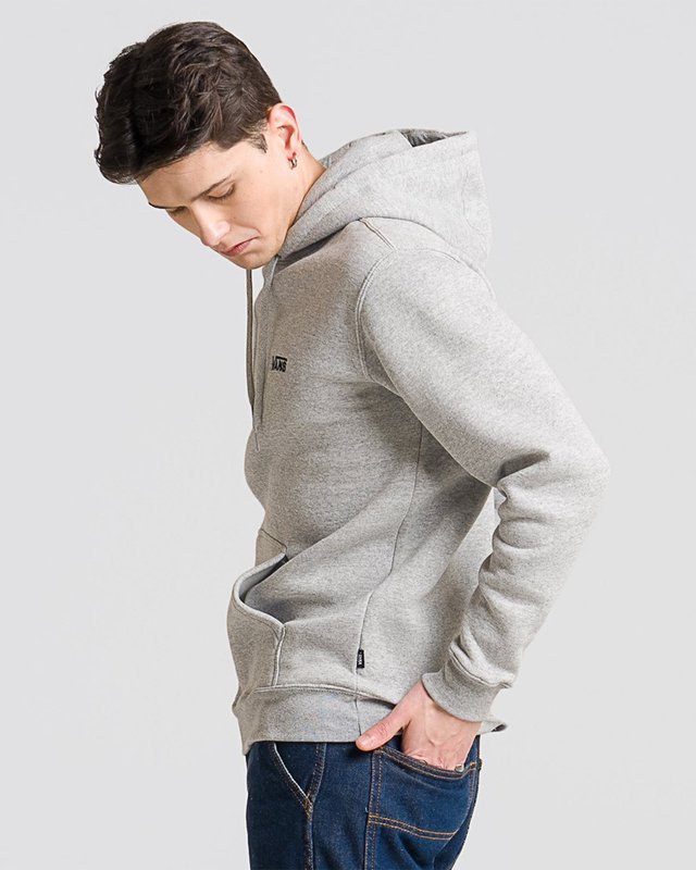 Moletom Core Basic Po Fleece Cement Heather