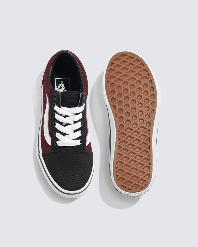 Tênis Old Skool Twill Red Multi Infantil