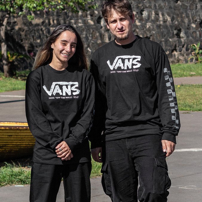 Camiseta Drop Tape Ls Black