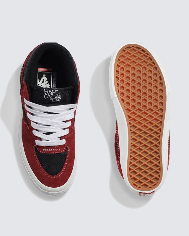 Tênis Half Cab Skate Sport Red Black